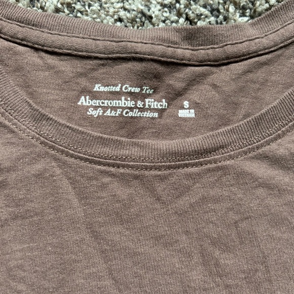 Size S Abercrombie & Fitch Mauve T-Shirt - Picture 2 of 3